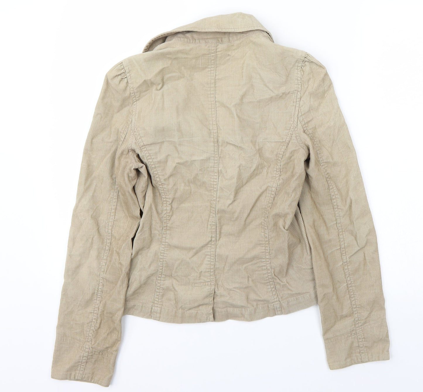 Moto Womens Brown   Jacket Blazer Size 8