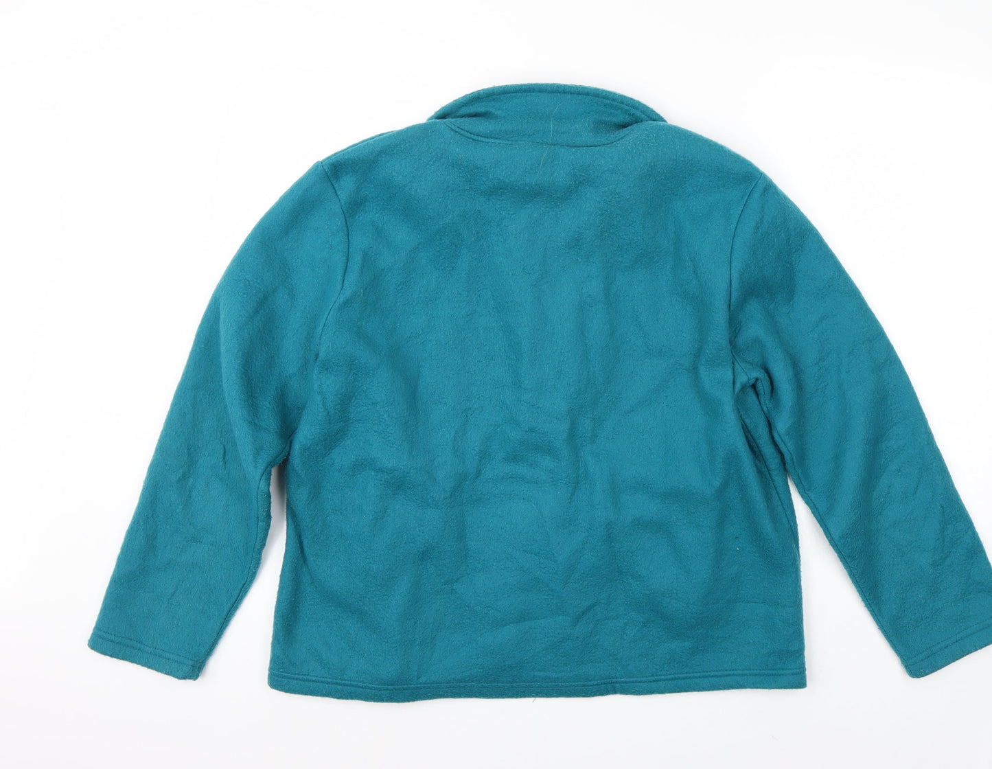 Anne De Lancay Womens Blue   Jacket Coat Size M