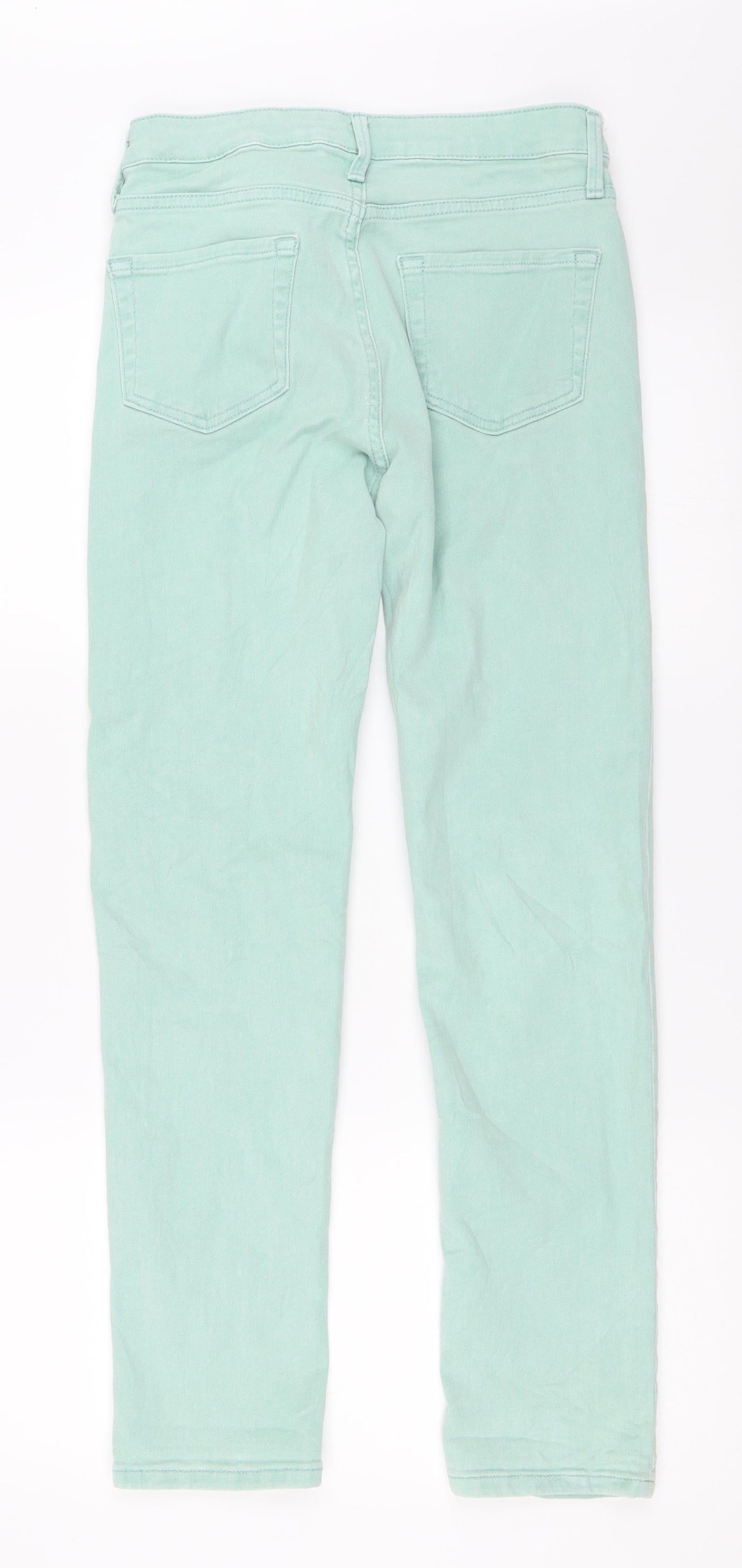 Marks and Spencer Womens Green   Skinny Jeans Size 8 L28 in