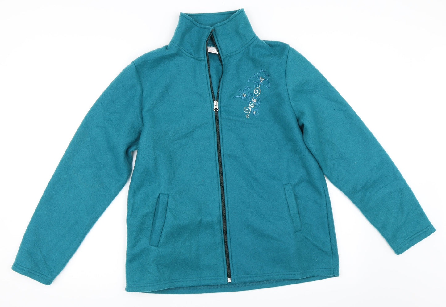 Anne De Lancay Womens Blue   Jacket  Size S