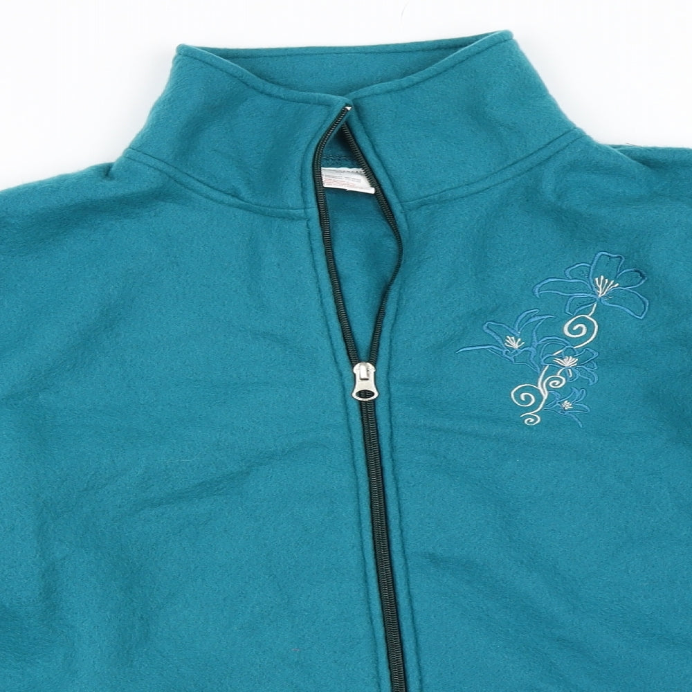Anne De Lancay Womens Blue   Jacket  Size S