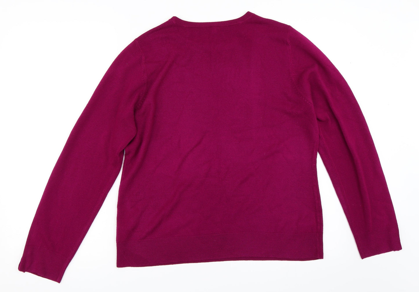 BHS Womens Purple   Pullover Jumper Size 16