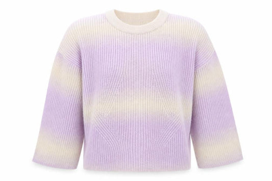 Front view of New Look men’s purple jumper, size L