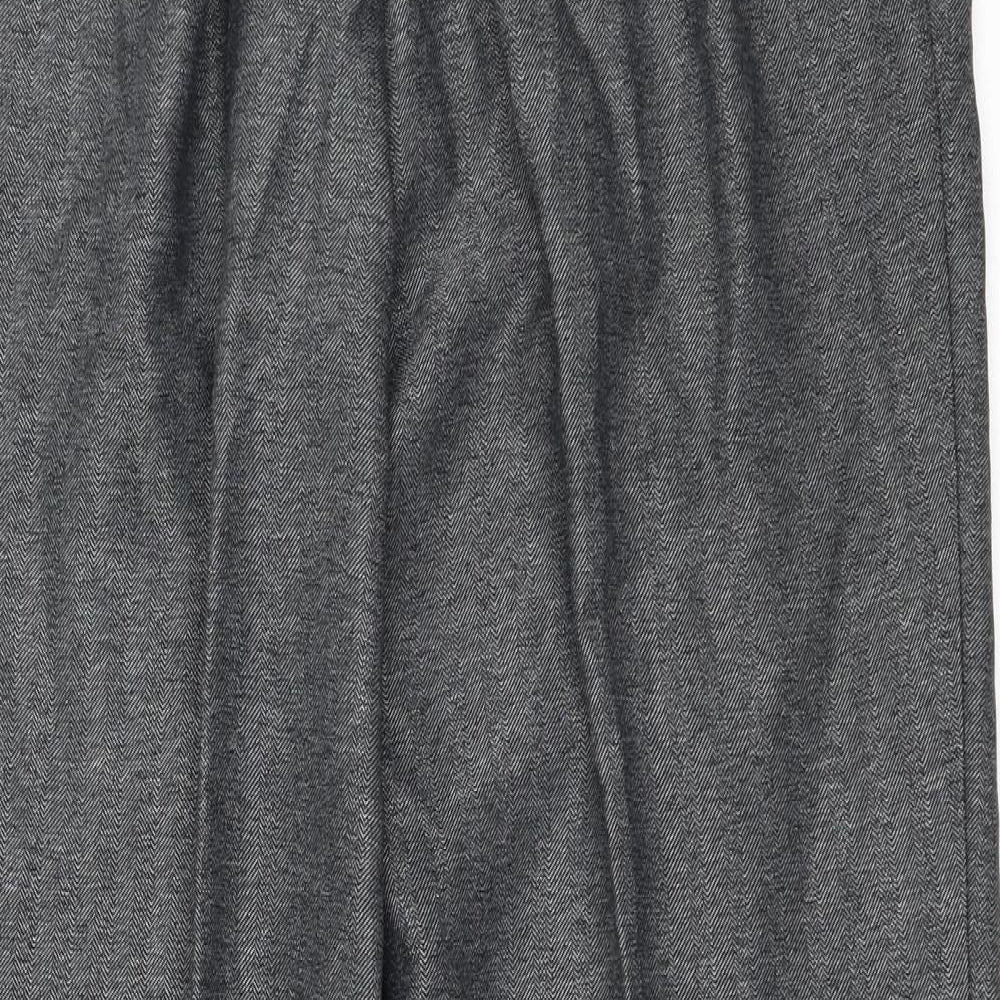 Marks and Spencer Womens Grey   Trousers  Size 14 L26 in