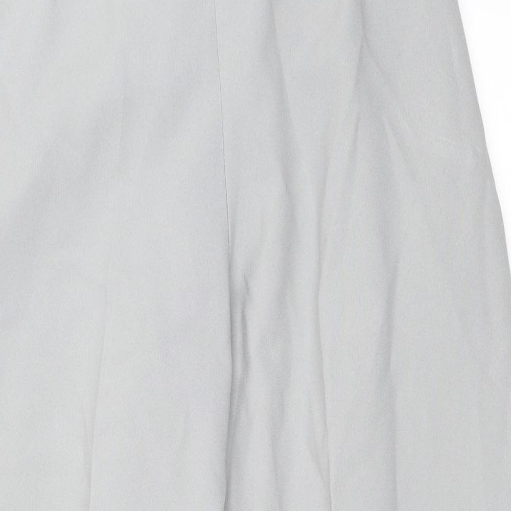 Preworn Womens Grey   Trousers  Size 16 L24 in