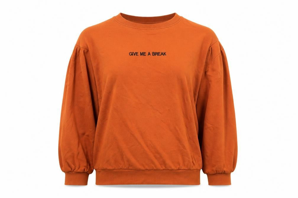 Misguided   Womens Orange   Pullover Jumper Size 6