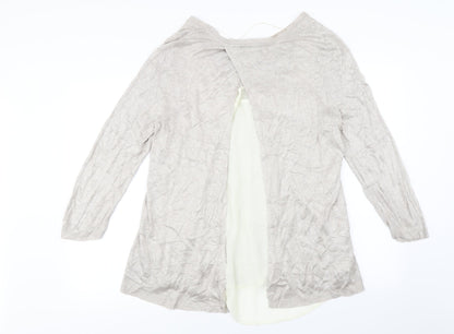 Back view of RETRO ology women’s beige jumper, size XL