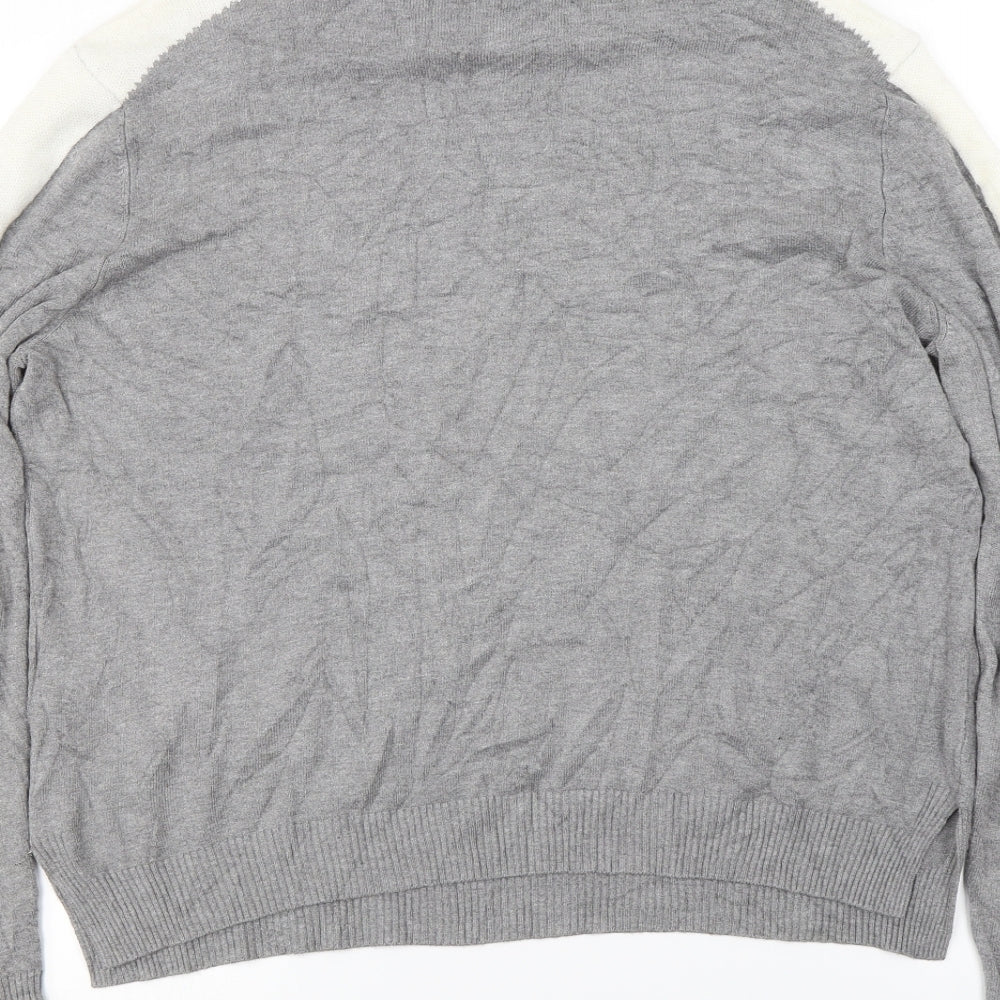 Marks and Spencer Womens Grey   Pullover Jumper Size L