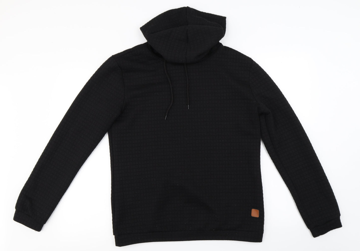 Fancy Qube  Mens Black   Pullover Jumper Size M