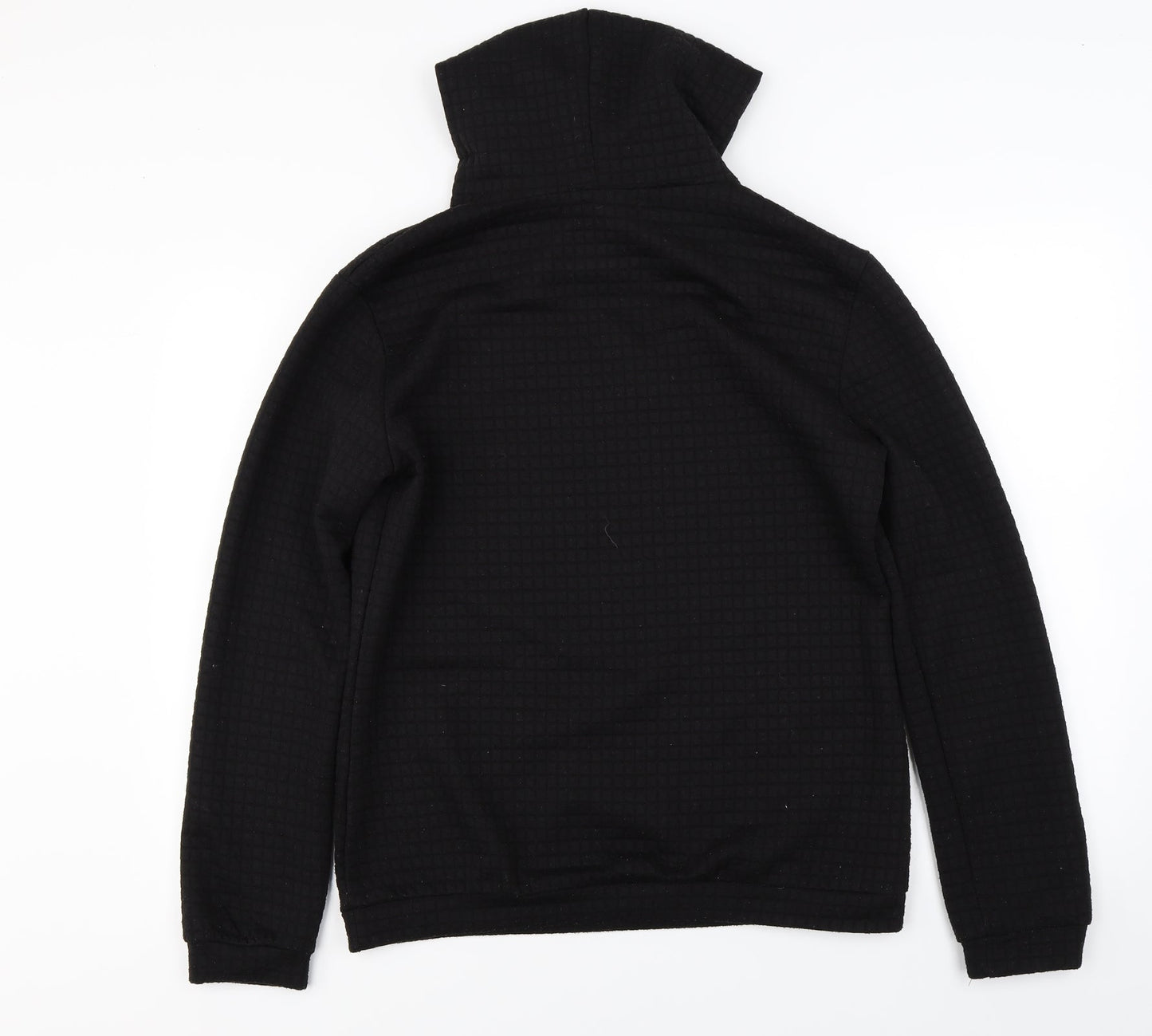 Fancy Qube  Mens Black   Pullover Jumper Size M