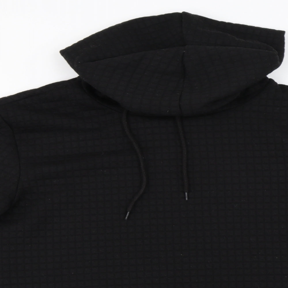 Fancy Qube  Mens Black   Pullover Jumper Size M