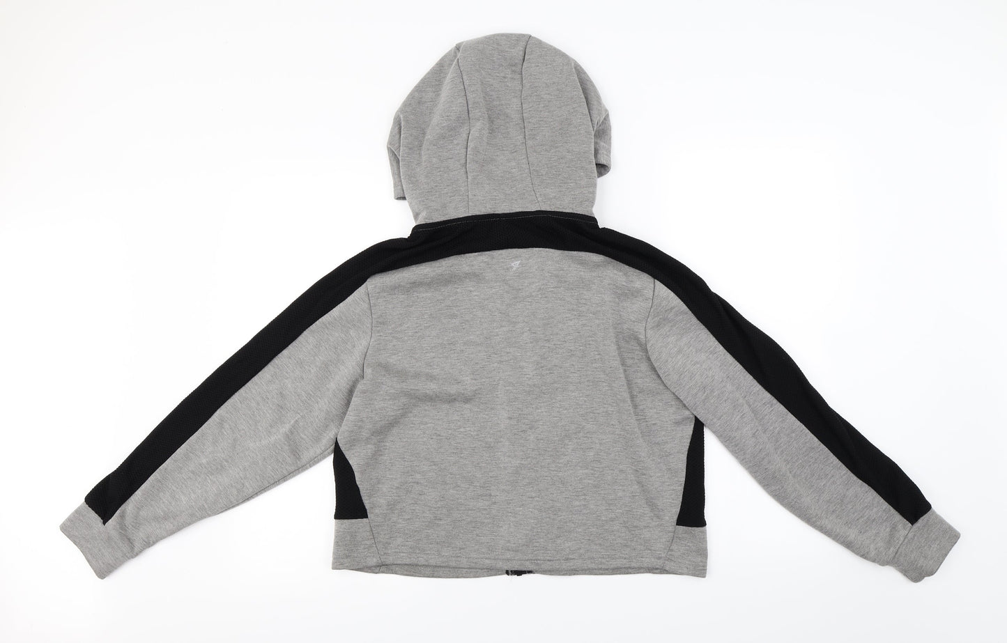 WORKOUT   Womens Grey   Full Zip Hoodie Size L