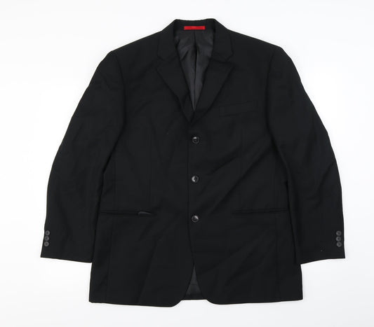 Burton Mens Black   Jacket Blazer Size 42