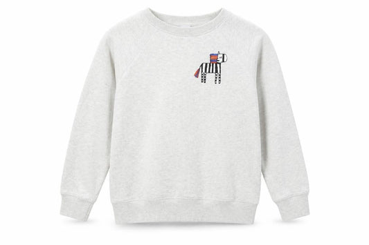 Front view of Next boys’ grey jumper, size 13, years