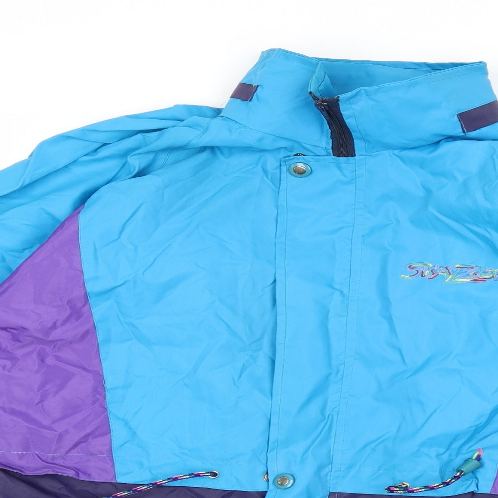 SKAYZER Mens Blue   Rain Coat Coat Size S