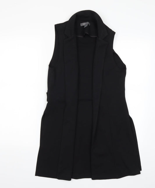 Atmosphere Womens Black   Jacket Waistcoat Size 10