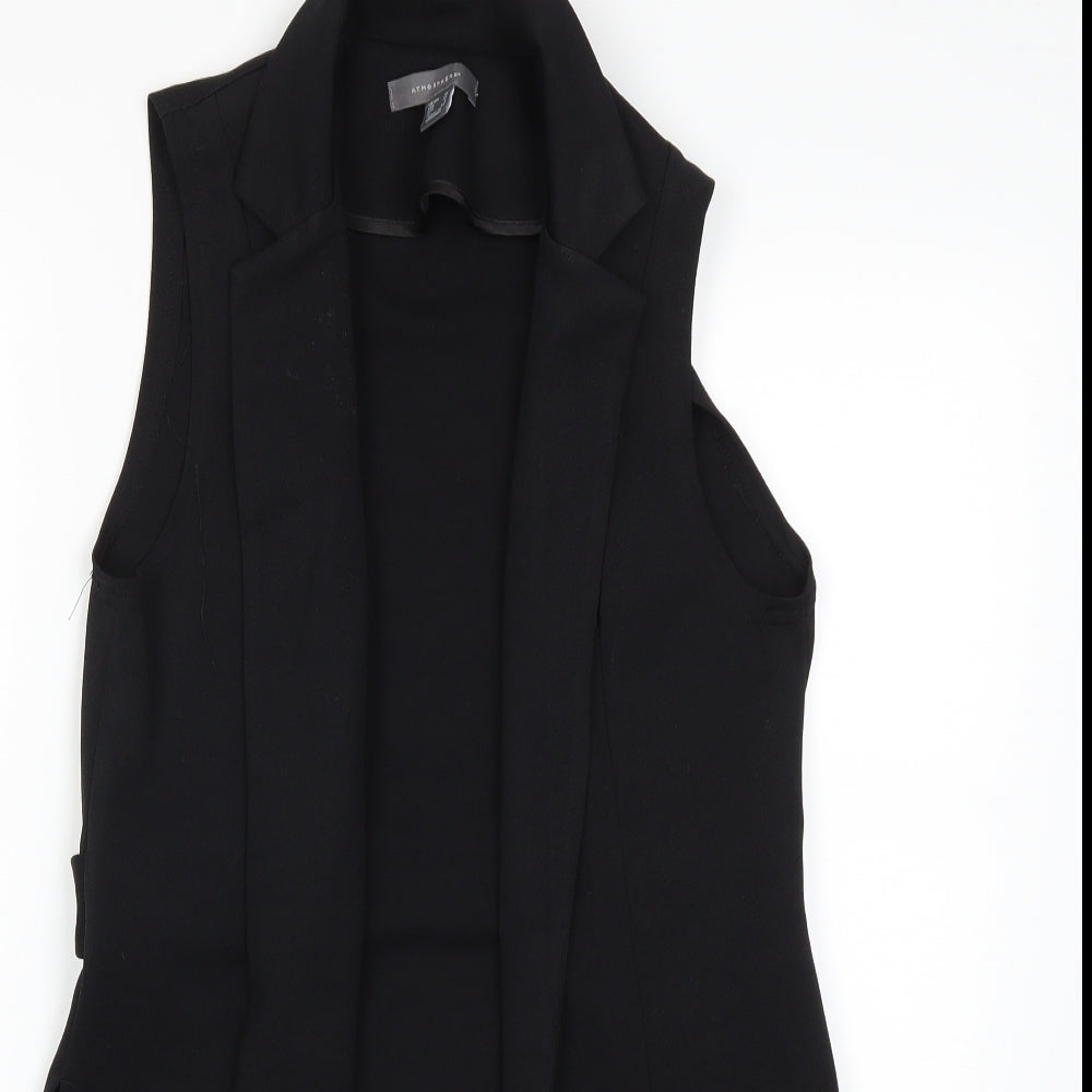 Atmosphere Womens Black   Jacket Waistcoat Size 10