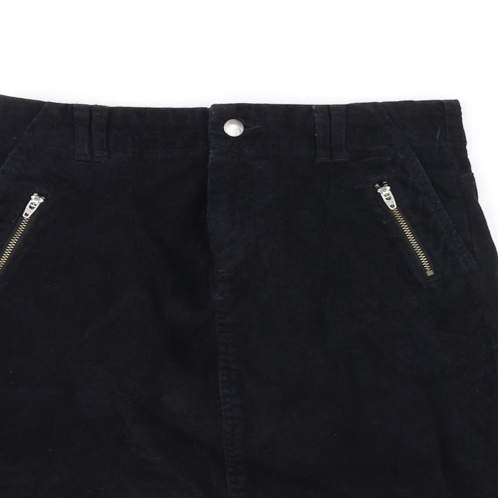 TU Womens Black   A-Line Skirt