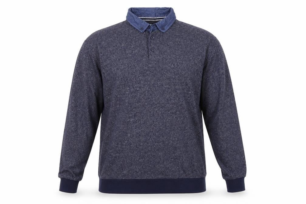 Sandstone & Co Men Mens Blue   Pullover Jumper Size L