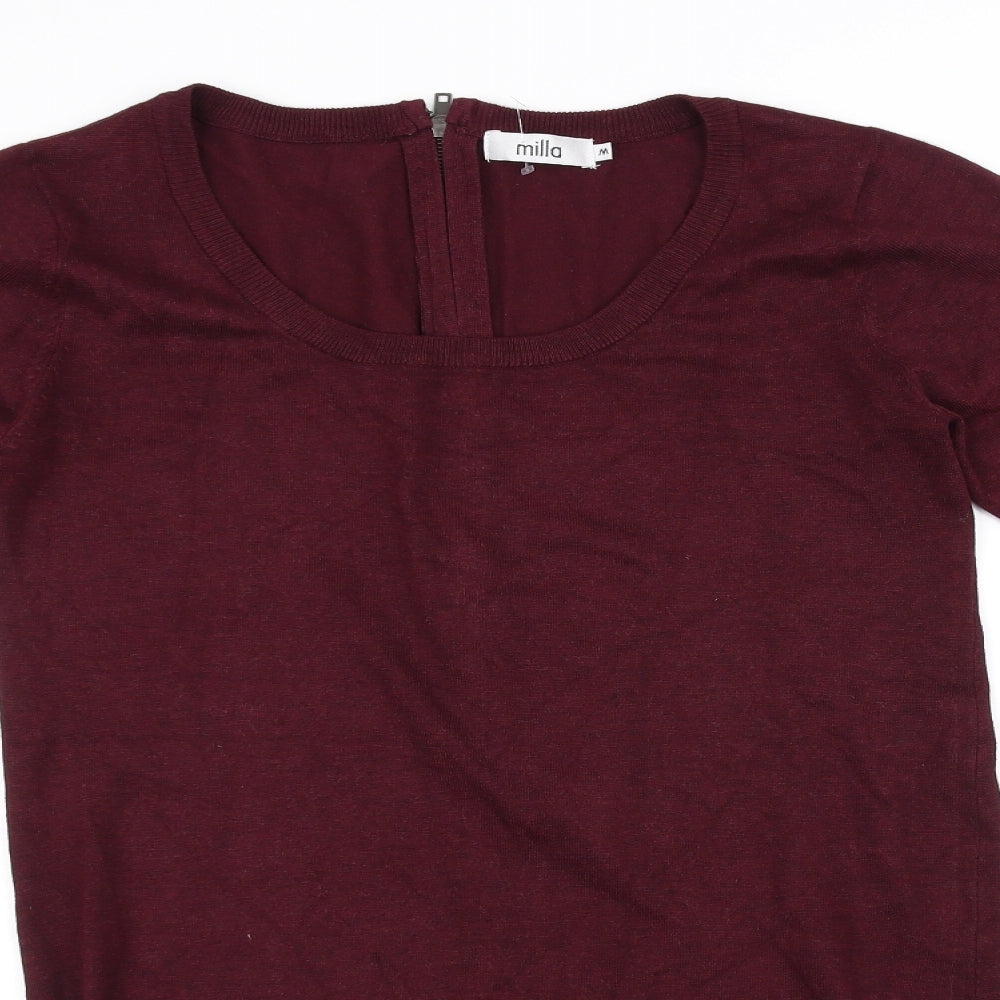 Mila  Womens Purple   A-Line  Size M