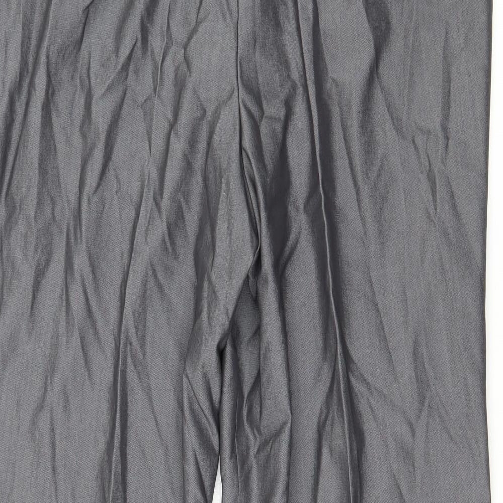 Basler Mens Grey   Trousers  Size 34 in L28 in