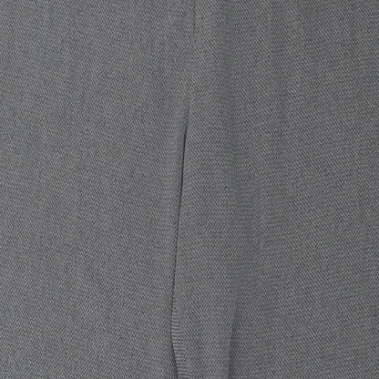 Close-up detail of Principles women’s grey trousers, size UK 16, 28-inch leg