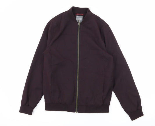NEXT Girls Purple   Bomber Jacket Jacket Size 10 Years