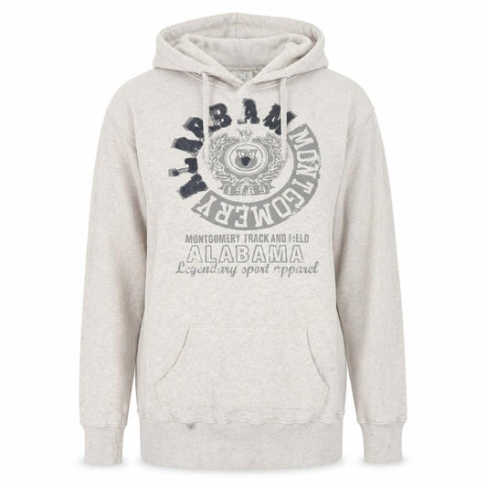 New Look Womens Ivory  Jersey Pullover Hoodie Size 8  - Alabama