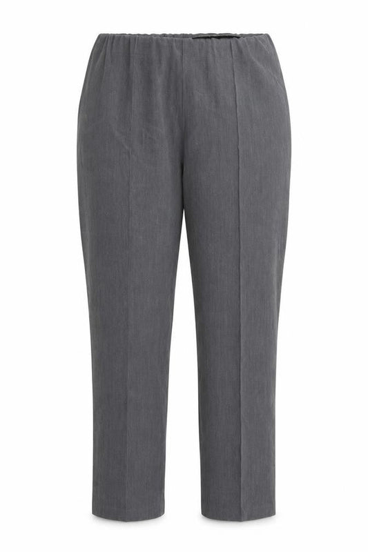 Vida Vi Womens Grey  Rayon Trousers  Size 14 L28 in