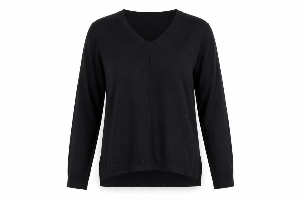 Primark Womens Black  Knit Pullover Jumper Size 12