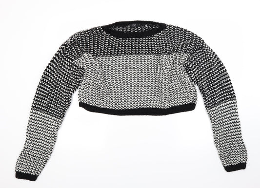 F&F Womens Grey  Knit Pullover Jumper Size 14