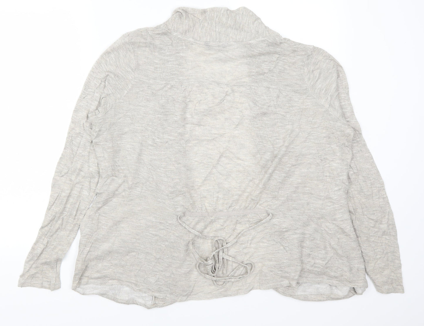 F&F Womens Beige   Cardigan Jumper Size 16