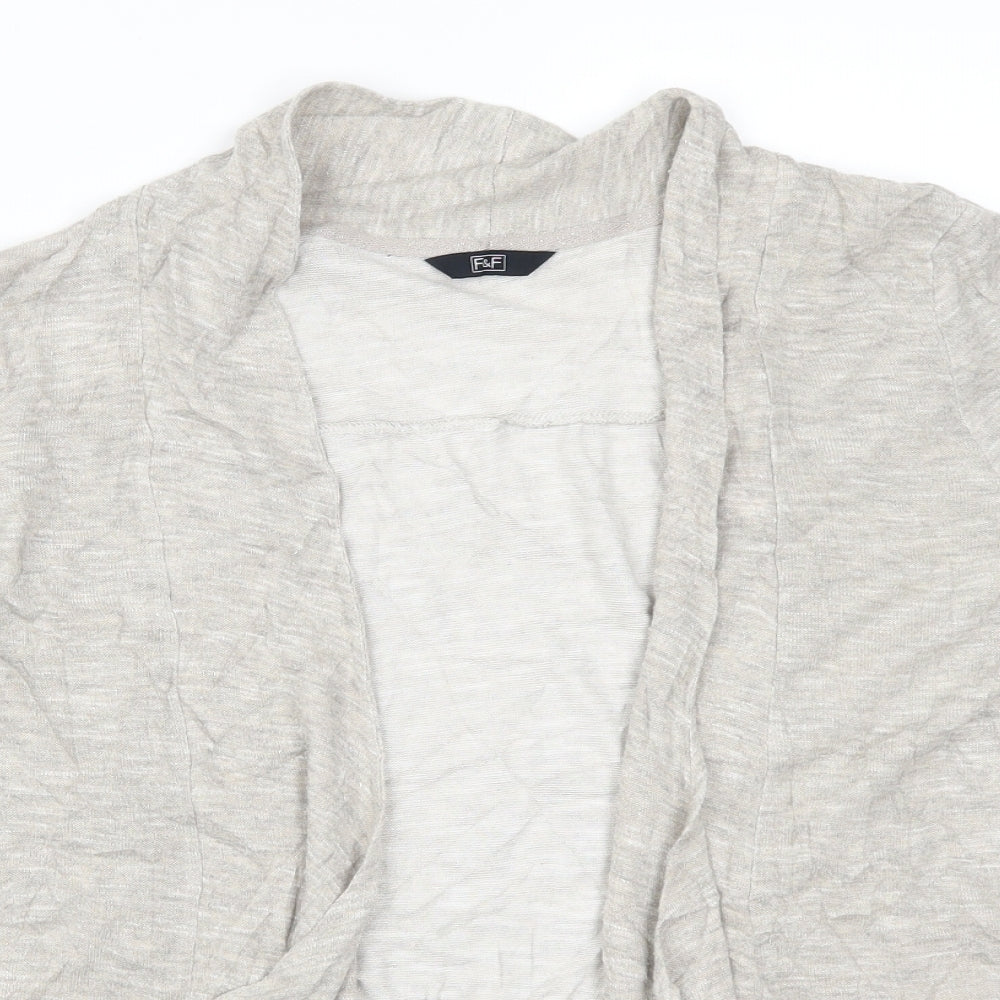 F&F Womens Beige   Cardigan Jumper Size 16