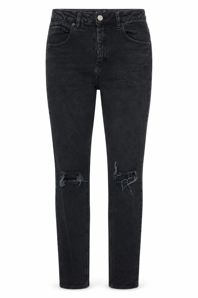 ASOS Womens Black  Denim Skinny Jeans Size 26 L33 in