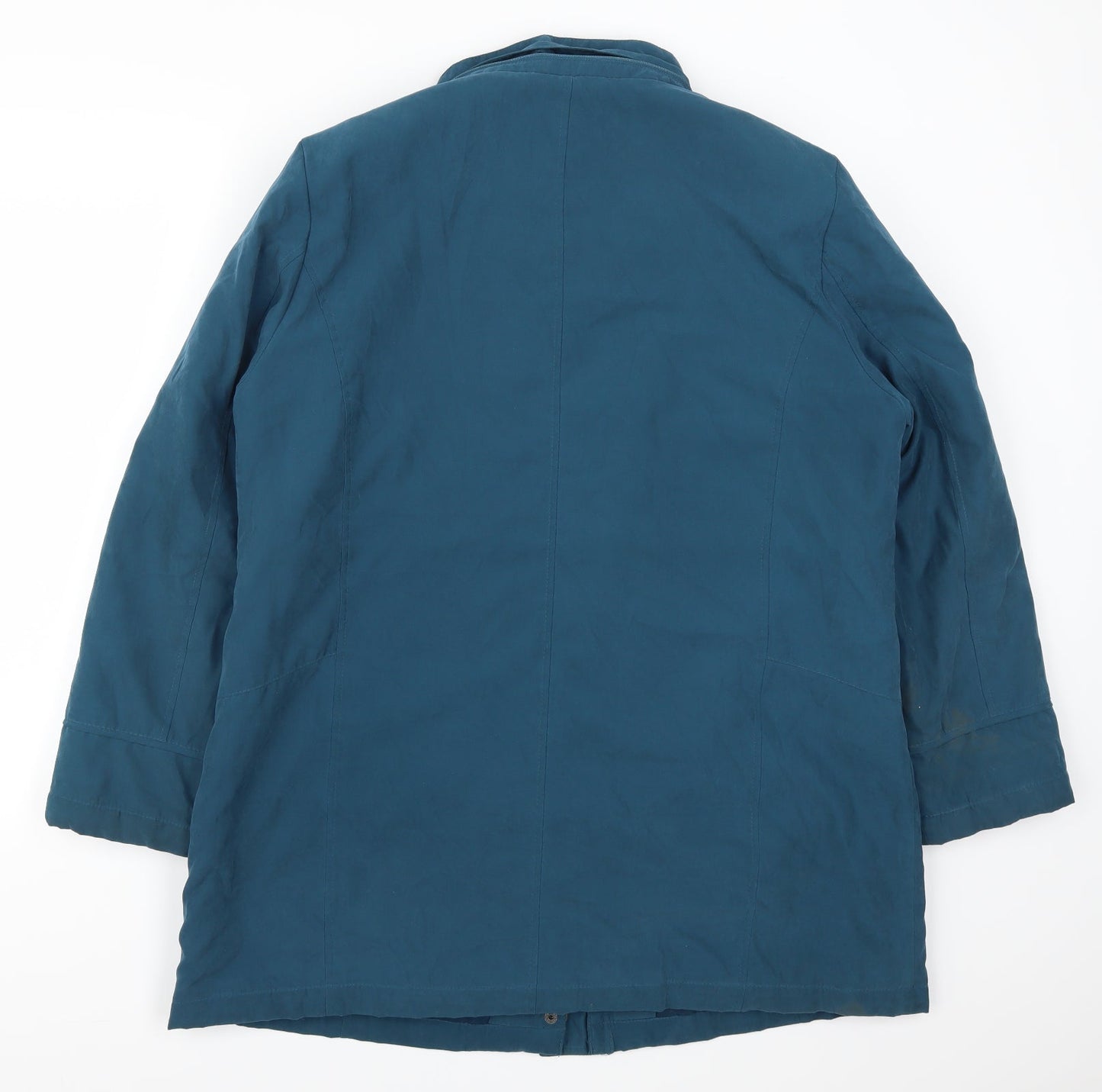 Bonmarché Womens Blue   Overcoat Coat Size M