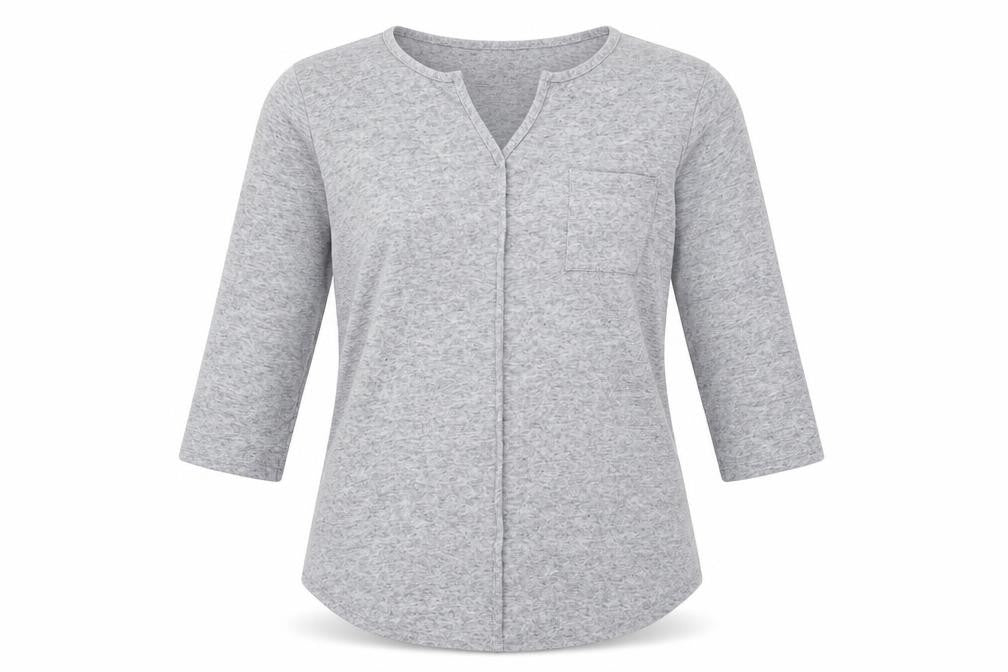 Papaya Womens Grey   Basic T-Shirt Size 12