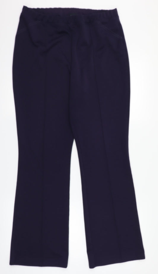 Marisota Womens Blue   Jogger Trousers Size 16