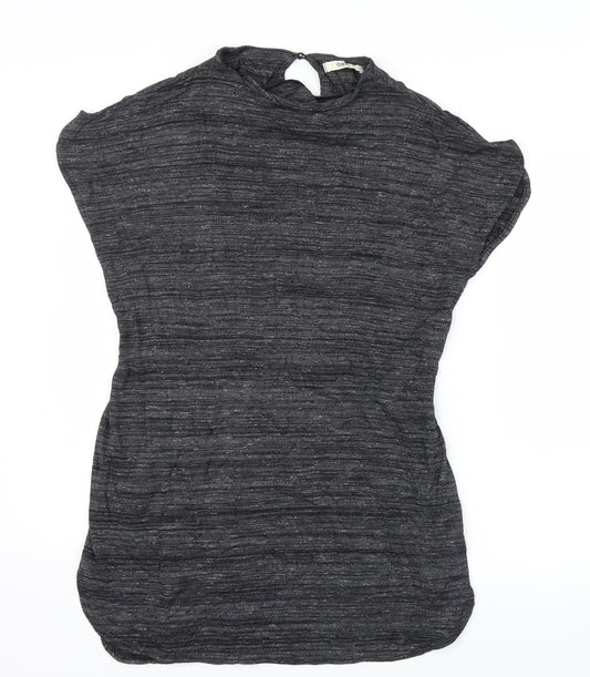 Oasis Womens Grey   Basic T-Shirt Size S