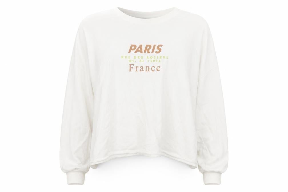 Boohoo Womens White  Knit Pullover Jumper Size XL  - Cropped