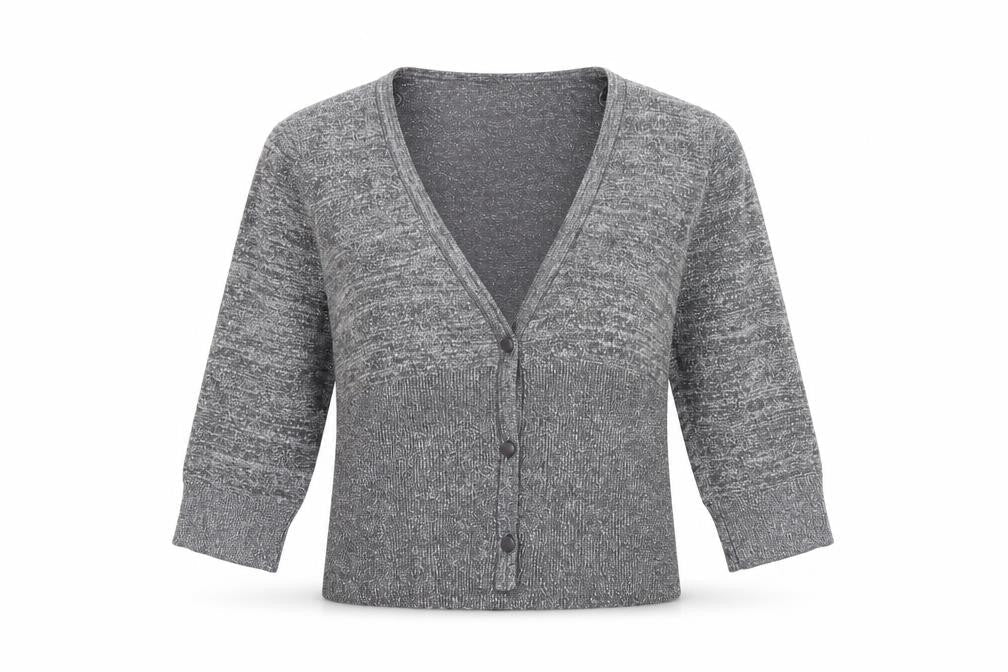 MK Womens Silver   Cardigan Jumper Size 14