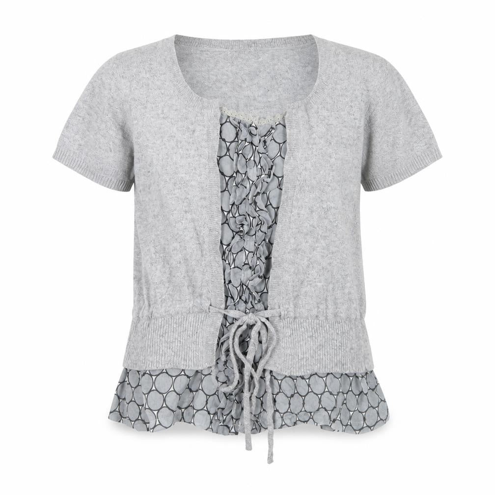 Zingara Womens Grey  Knit Cardigan Jumper Size 12