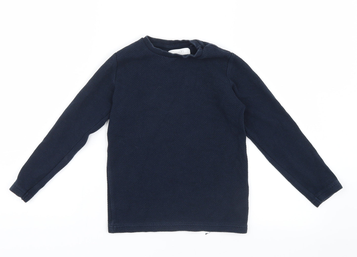 NEXT Boys Blue  Knit Pullover Jumper Size 6 Years