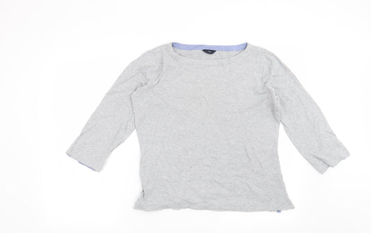 Nautica Womens Grey   Pullover Sweatshirt Size S