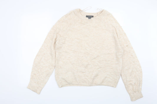 Primark Womens Beige   Pullover Jumper Size 10