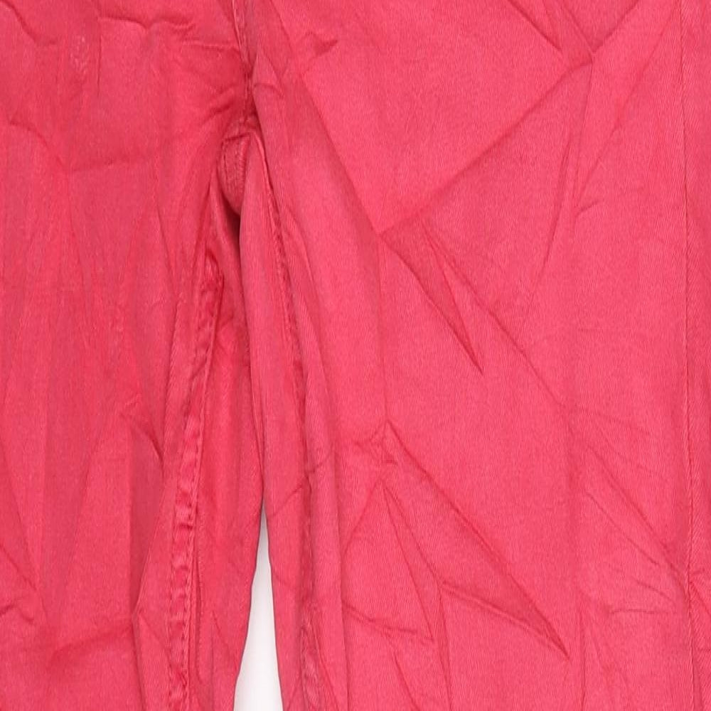 Marks and Spencer Womens Pink  Denim Jegging Jeans Size 10 L30 in