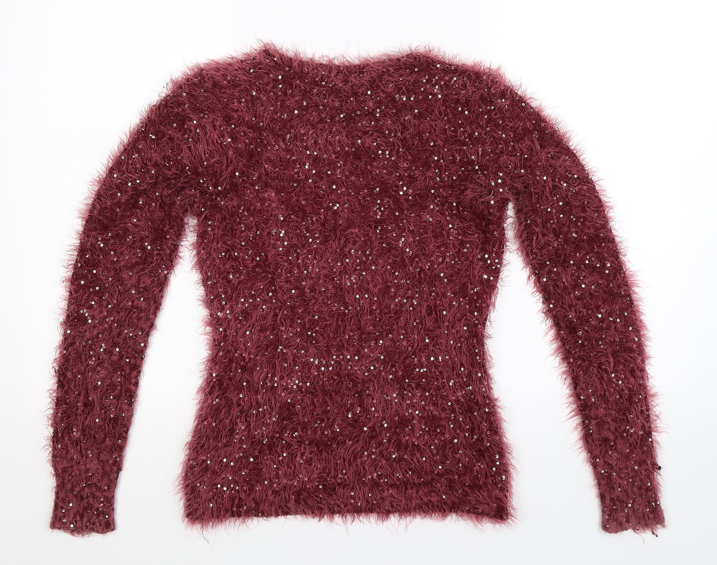Inspire Womens Brown  Knit Pullover Jumper Size L