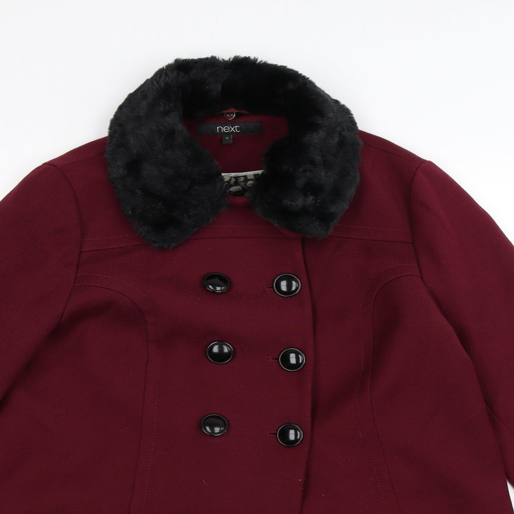 NEXT Womens Brown   Jacket Coat Size 12