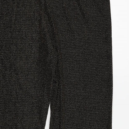 Brand and care label for Roland Klein women’s gold trousers, size UK 16, 29-inch leg