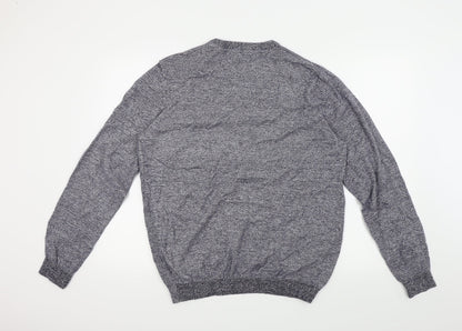 Back view of New Look men’s blue jumper, size XL