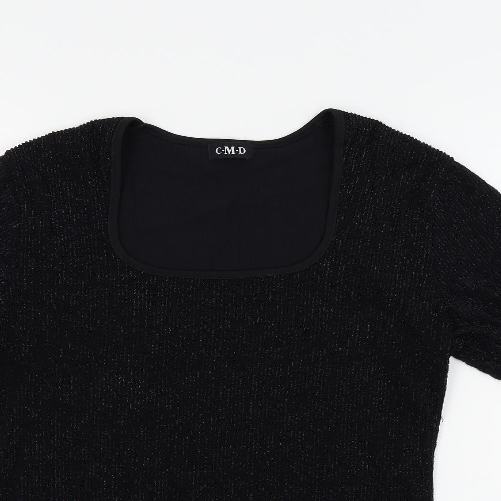 CMD Womens Black   Basic T-Shirt Size M